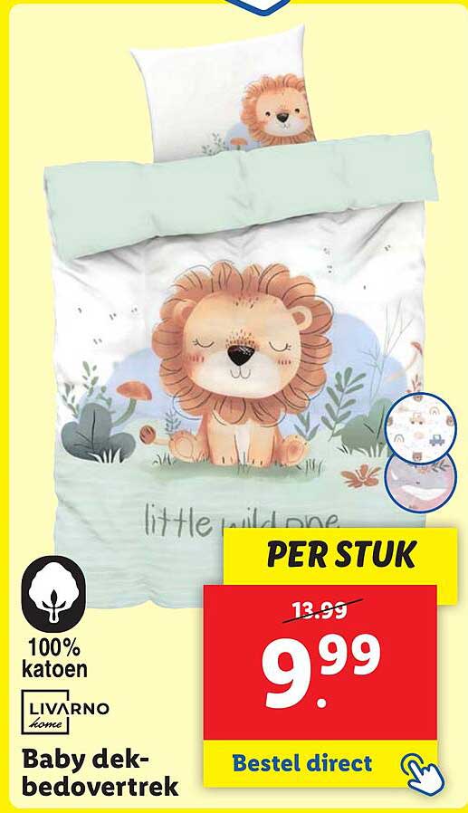 Baby dekbedovertrek