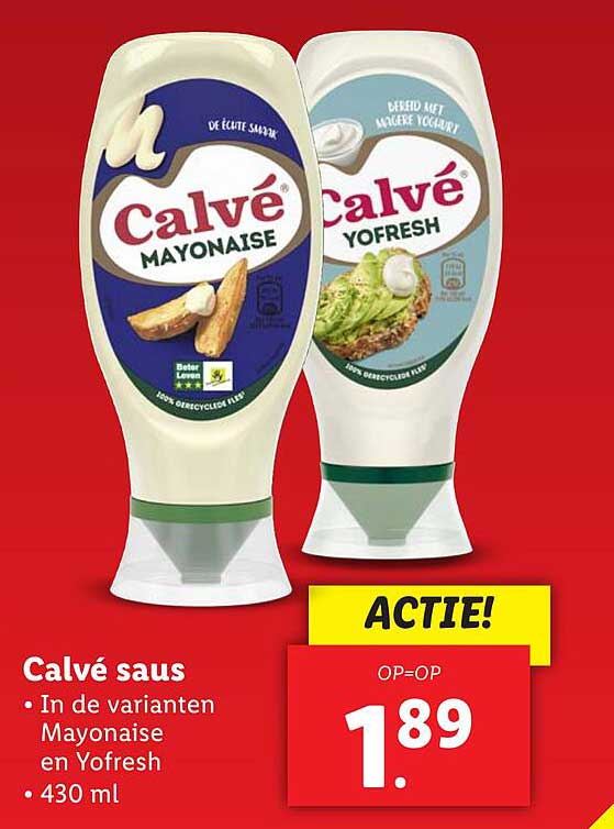Calvé saus