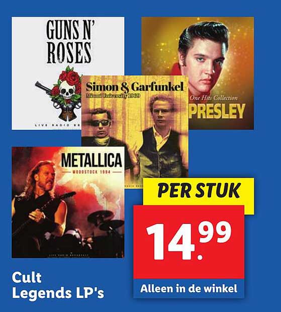 Cult Legends LP's