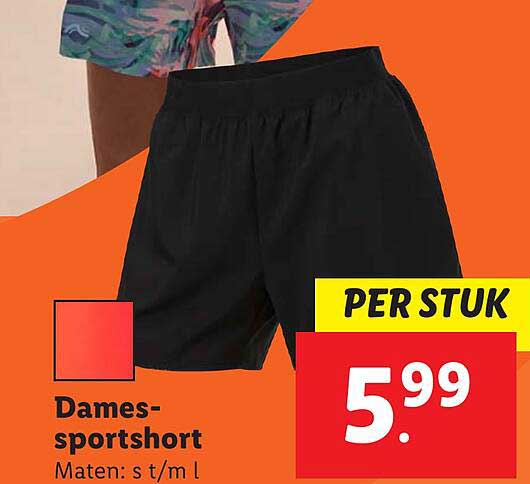 Dames-sportshort