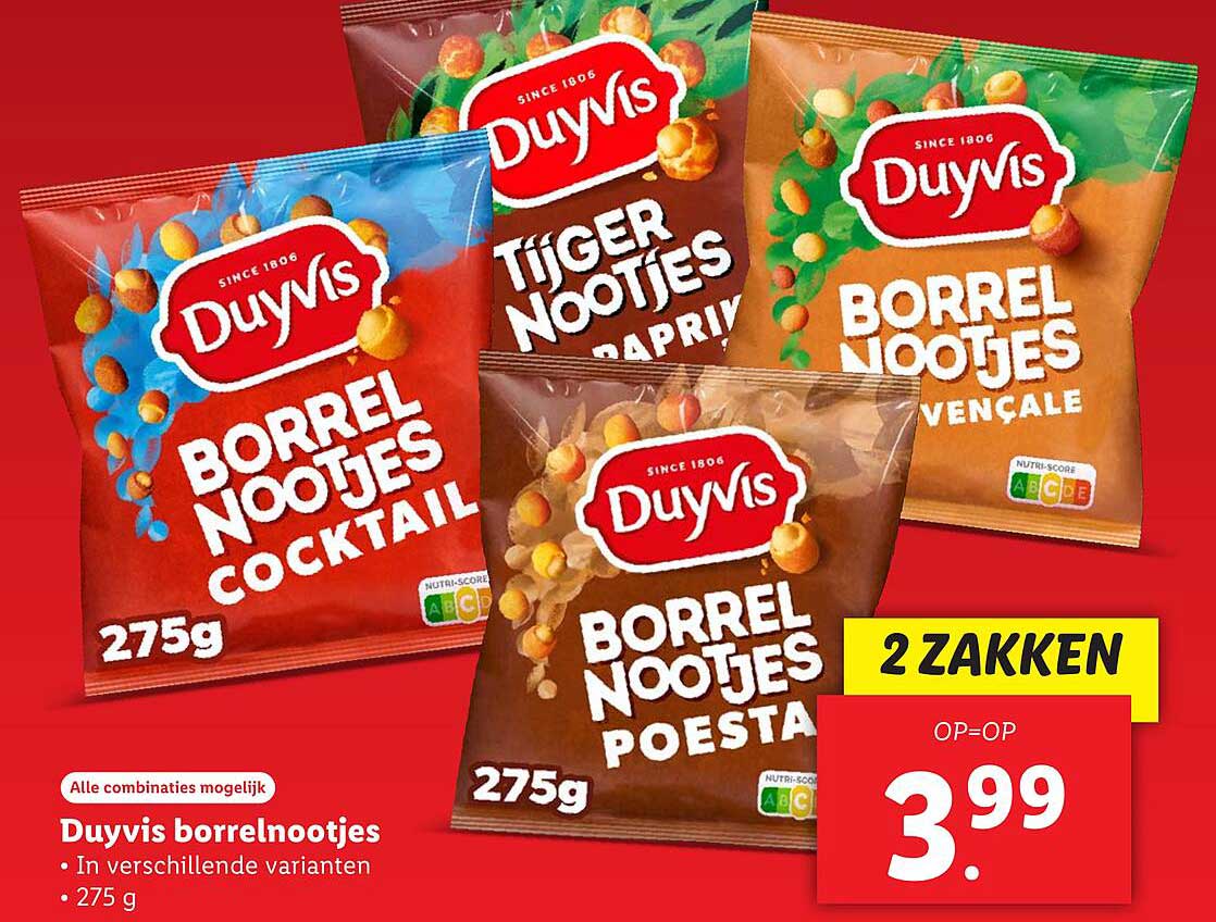 Duyvis borrelnootjes