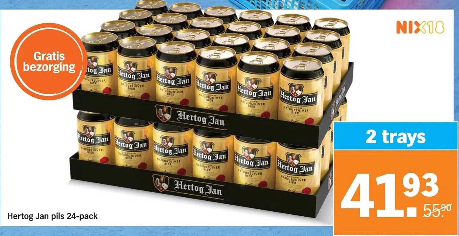 Hertog Jan pils 24-pack