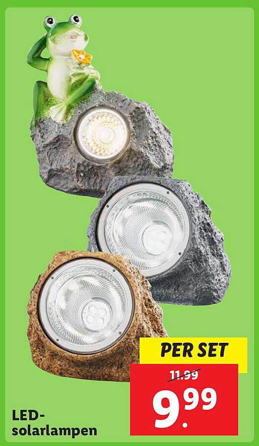 LED-solarampen