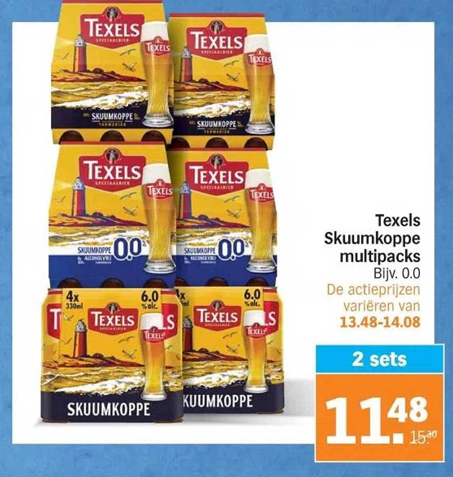 Texels Skuumkoppe multipacks