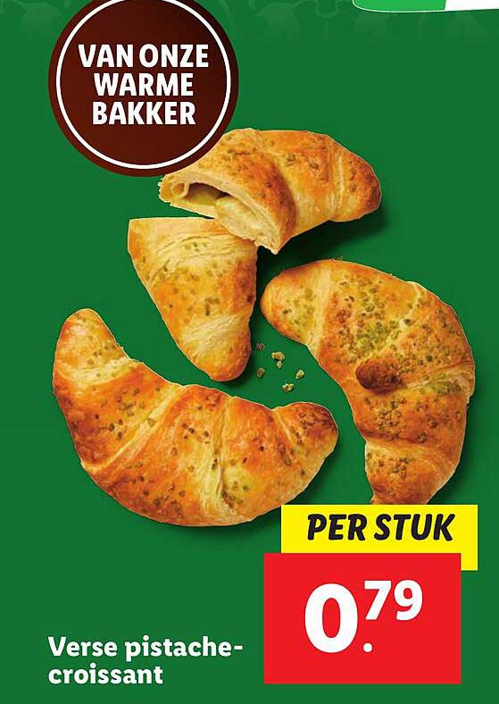 Verse pistache-croissant