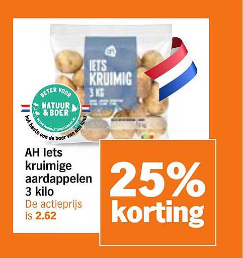 AH Iets kruimige aardappelen 3 kilo