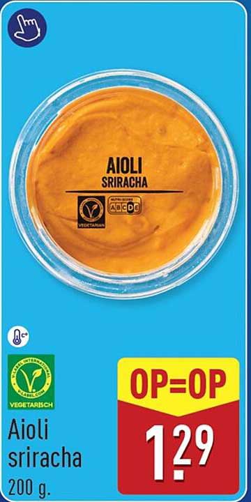 Aioli sriracha