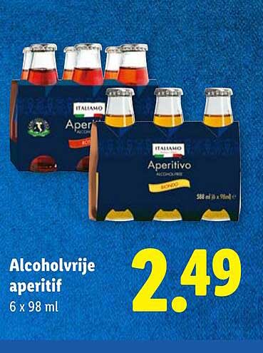 Alcoholvrije aperitief