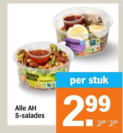 Alle AH S-salades