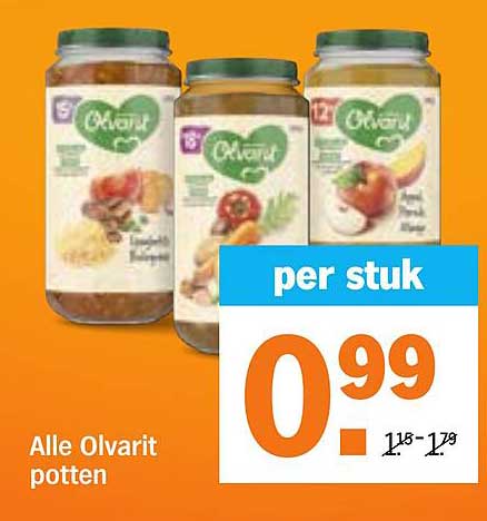 Alle Olvarit potten