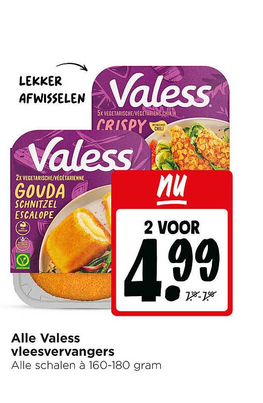 Alle Valess vleesvervangers