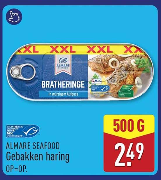 ALMARE SEAFOOD Gebakken haring