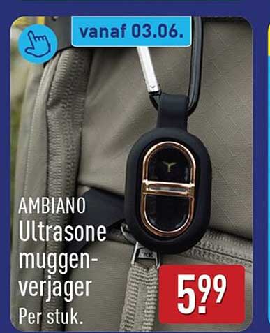 AMBIANO Ultrasonne muggenverjager