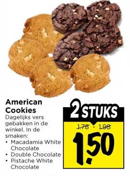 American Cookies 2 STUKS