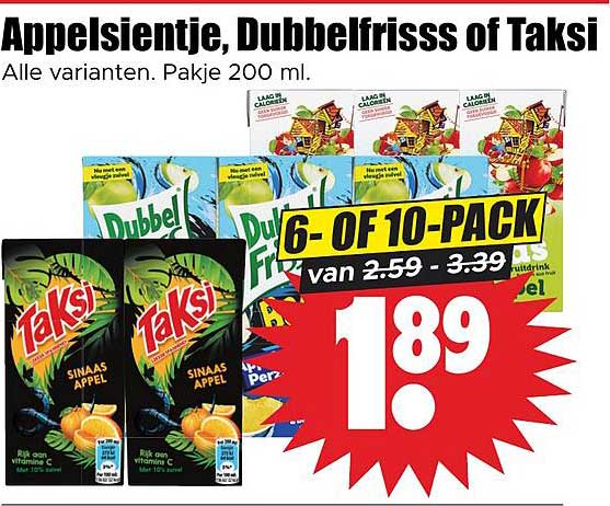 Appelsientje, Dubbelfrisss of Taksi
