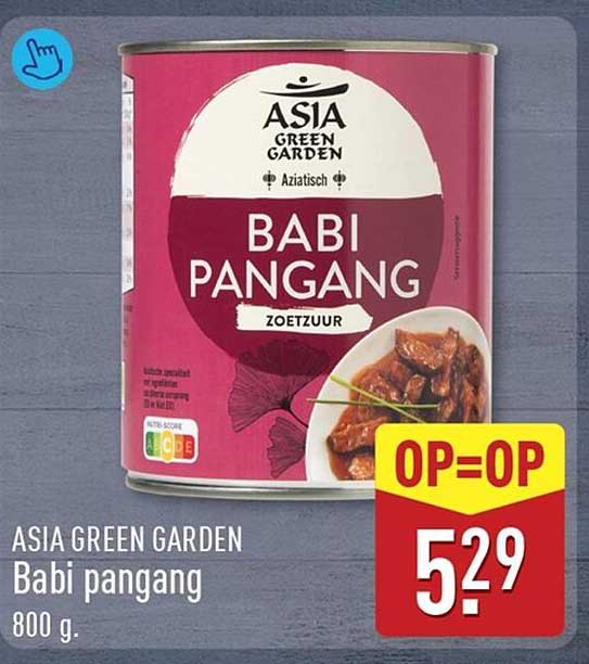 ASIA GREEN GARDEN Babi pangang 800 g OP=OP