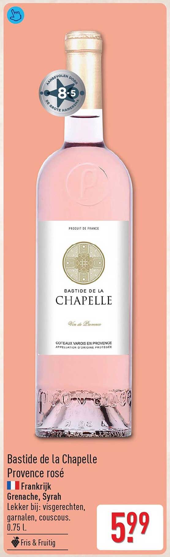 Bastide de la Chapelle Provence rosé