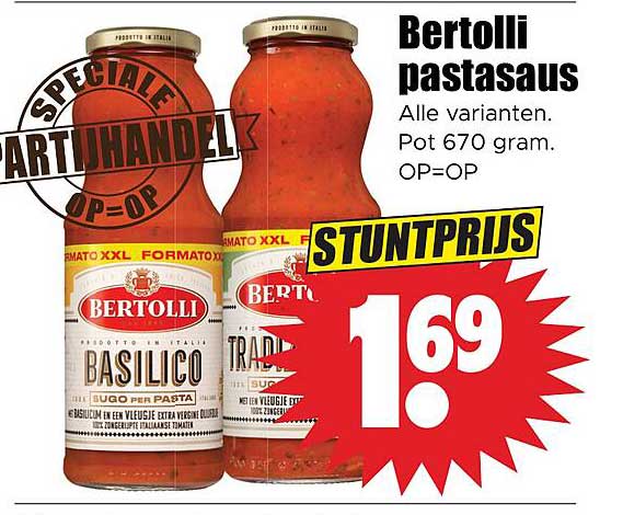 Bertolli pastasaus