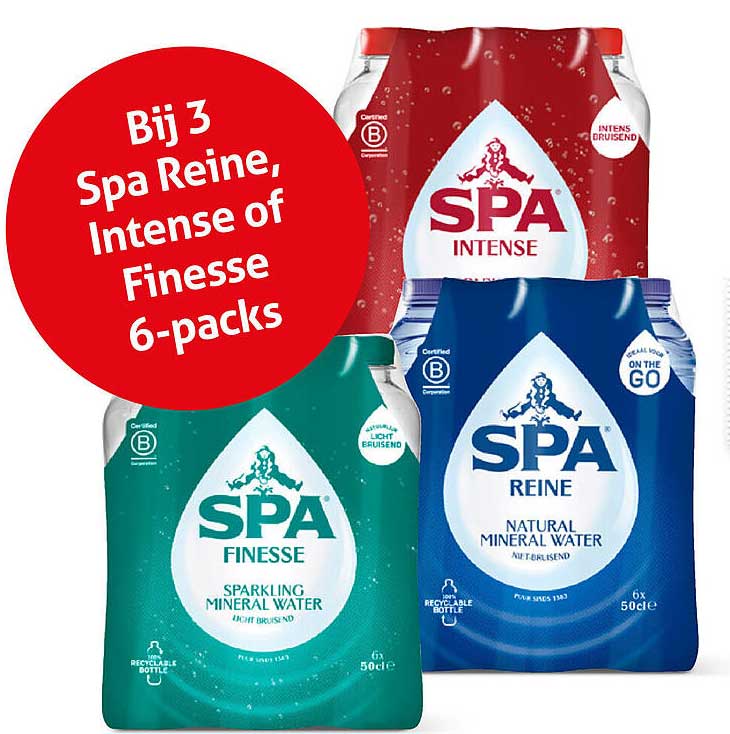 Bij 3 Spa Reine, Intense of Finesse 6-packs