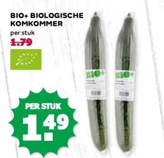 BIO+ BIOLOGISCHE KOMKOMMER