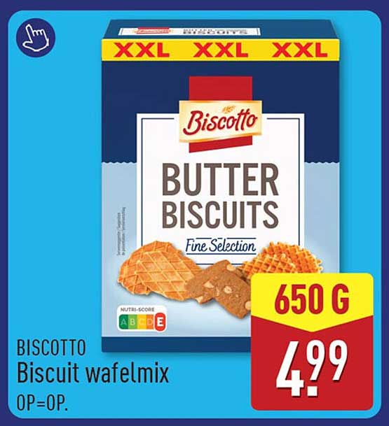 Biscotto Biscuit wafelmix