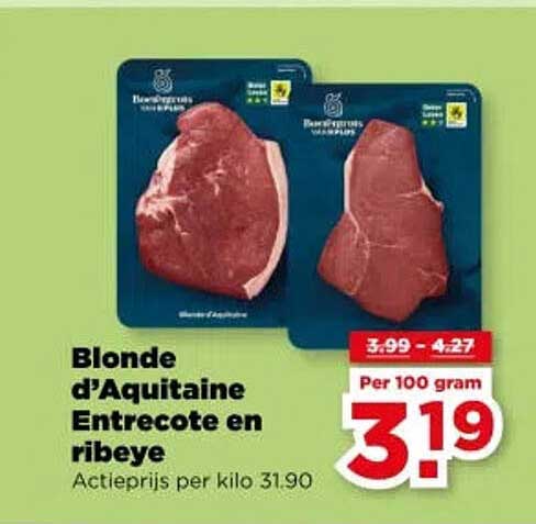 Blonde d'Aquitaine Entrecote en ribeye