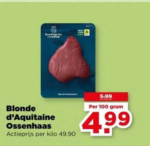 Blonde d'Aquitaine Ossenhaas