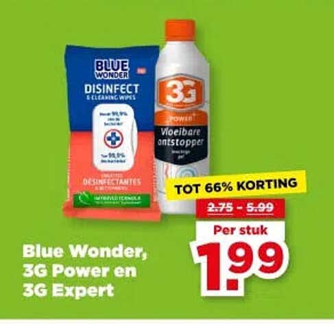 Blue Wonder, 3G Power en 3G Expert