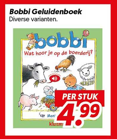 Bobbi Geluidenboek Diverse varianten.