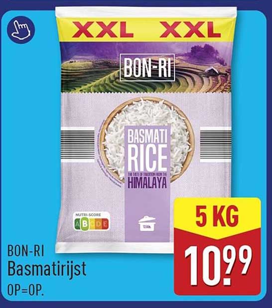 BON-RI Basmatirijst 0P=0P.