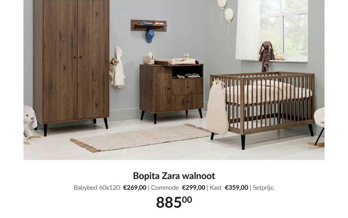 Bopita Zara walnoot