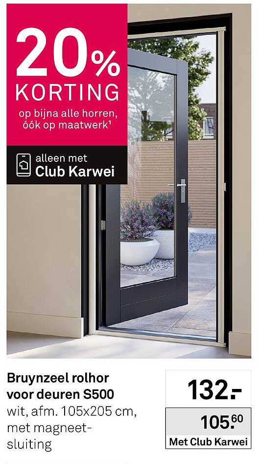 Bruynzeel rolhor voor deuren S500