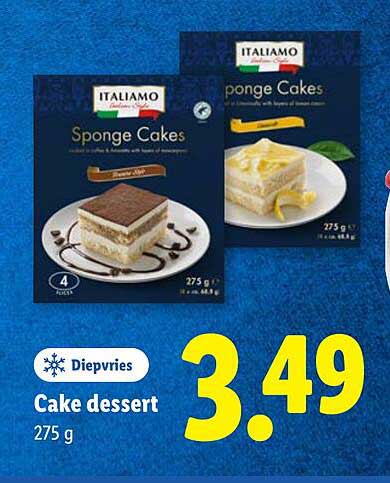 Cake dessert 275 g