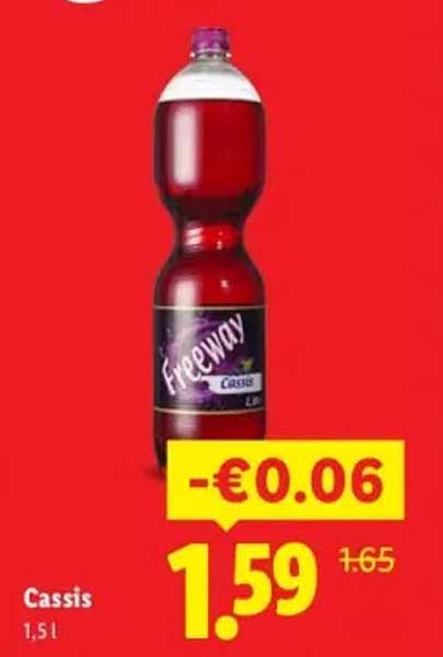 Cassis 1,5 l