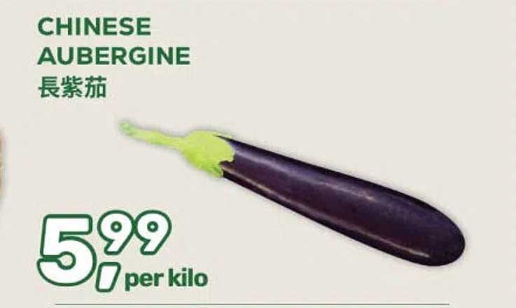 CHINESE AUBERGINE 长紫茄