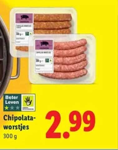 Chipolata-worstjes