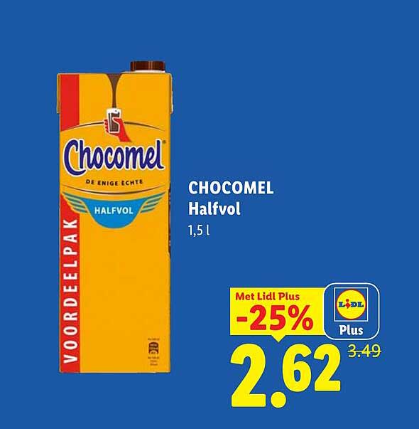 CHOCOMEL Halfvol 1,5 l