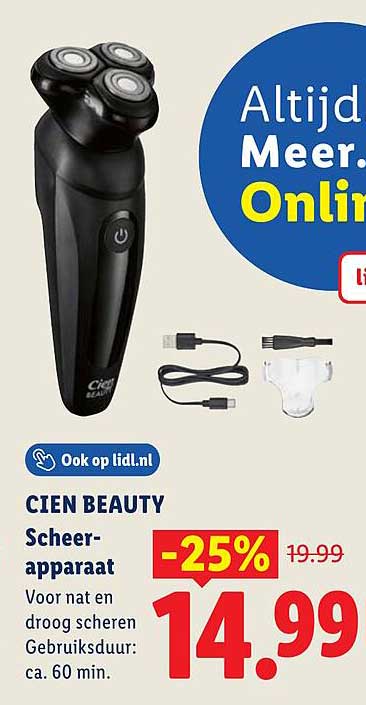 CIEN BEAUTY Scheer-apparaat