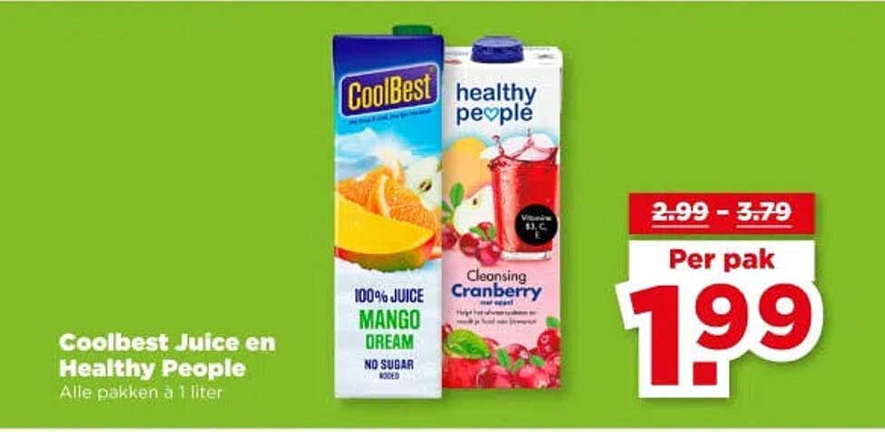 Coolbest Juice en Healthy People