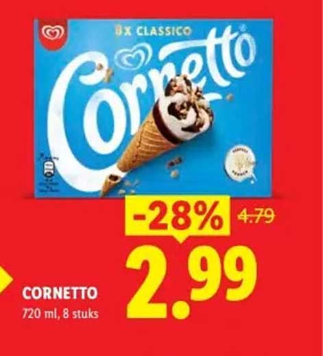 Cornetto -28%