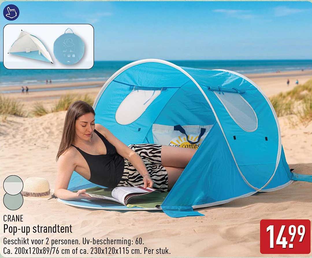CRANE Pop-up strandtent