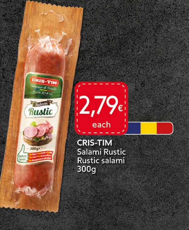 CRIS-TIM Salami Rustic Rustic salami 300g