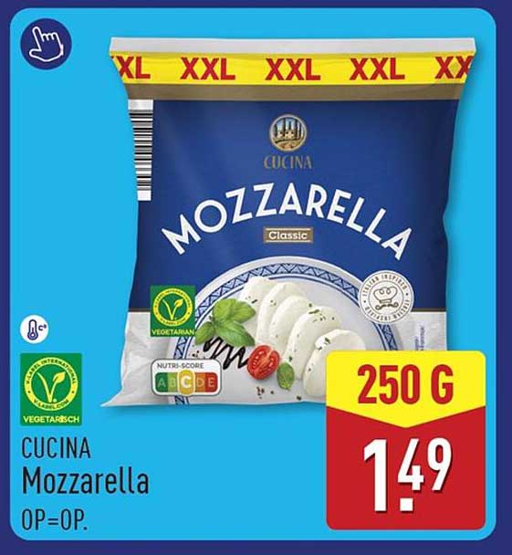 CUCINA Mozzarella OP=OP.