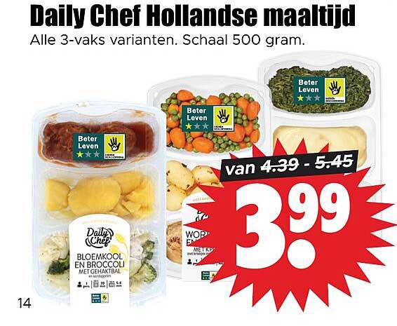 Daily Chef Hollandse maaltijd