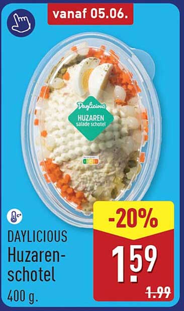 Daylicious Huzarenschotel 400 g -20%