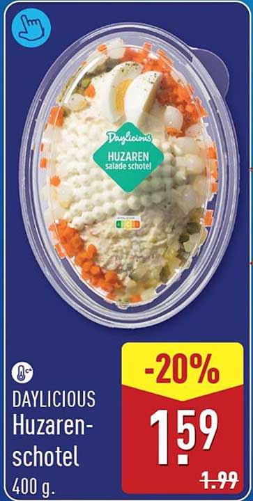 Daylicious Huzarenschotel 400 g -20%