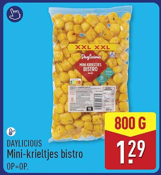 DAYLICIOUS Mini-krieltjes bistro