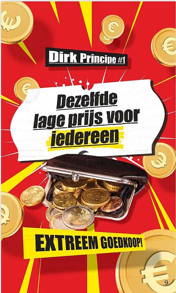 Dezelfde lage prijs voor iedereen