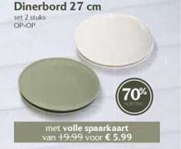 Dinerbord 27 cm