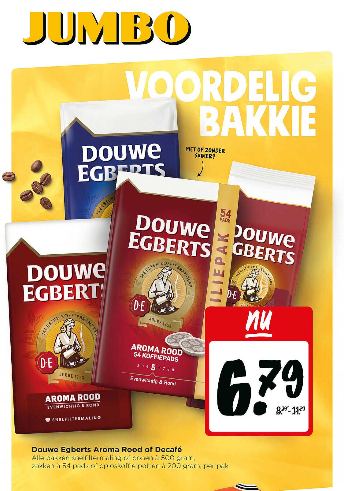Douwe Egberts Aroma Rood of Decafé